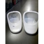 A pair of old slipper pans