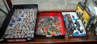 A good selection of war gaming figures including Games Workshop and Warhammer, D&G etc