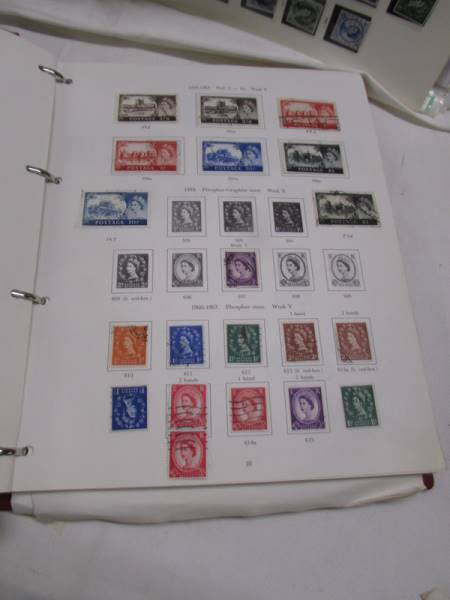 Five albums of UK stamps including commemorative decimal. - Image 7 of 18