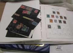 A good collection of USA stamps.