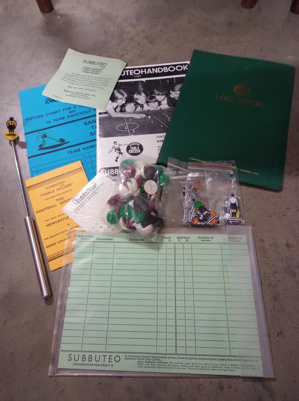 Subbuteo related including Table Soccer set, Subbuteo accessories and football teams - Image 11 of 12