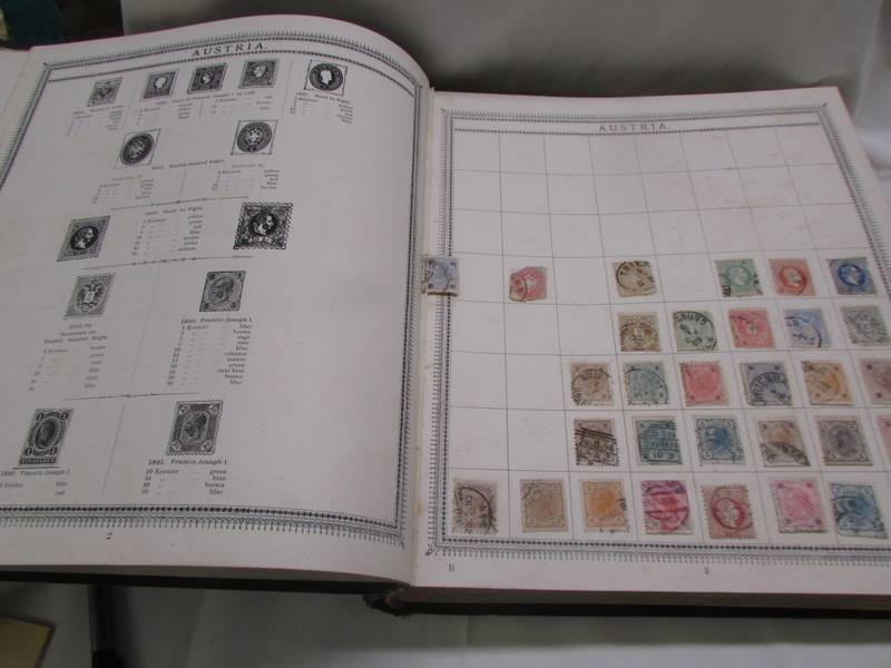 A very good Victorian stamp album of Victorian and early 20th century stamps including GB penny - Bild 4 aus 50