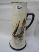 A large tall Royal Doulton jug A/F