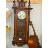 A Vienna wall clock. COLLECT ONLY.