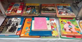 Approximately 16 mainly children's books, annuals & comics