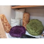 A selection of cushions