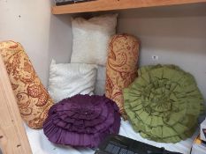 A selection of cushions