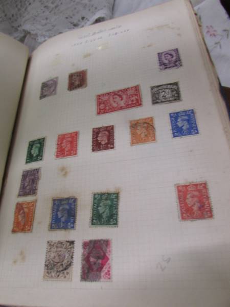 A quantity of stamps and postcards in albums. - Image 8 of 22