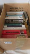 Box of biographies of several prominent military men,