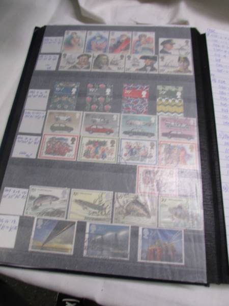 Five albums of UK stamps including commemorative decimal. - Image 10 of 18