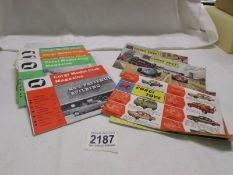 A quantity of original Corgi model clug magazines including catalogues.