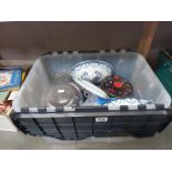 A quantity of miscellaneous items including Pyrex jug etc.