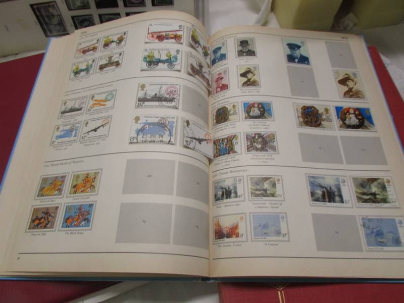 Five albums of UK stamps including commemorative decimal. - Image 2 of 18