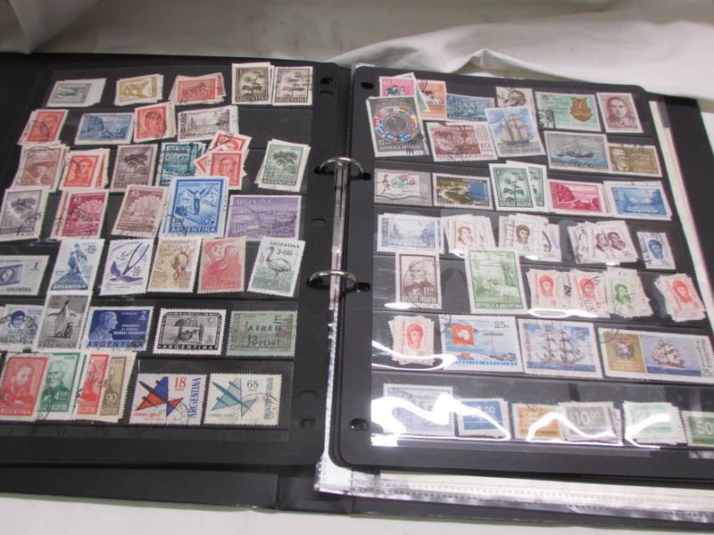 Six albums of South American and Cuba stamps including rare examples. - Image 15 of 15