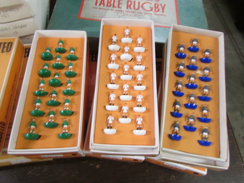 Approximately 18 Subbuteo Table Rugby teams, 2 Table Rugby games - Image 3 of 9