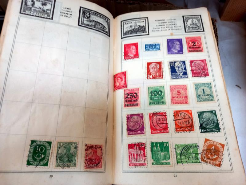 A collection of stamps in UK, & World albums of Jersey, Guernsey & some mint etc. - Image 2 of 7