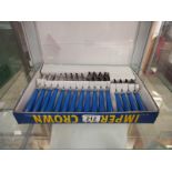 A box of imperial crown cutlery