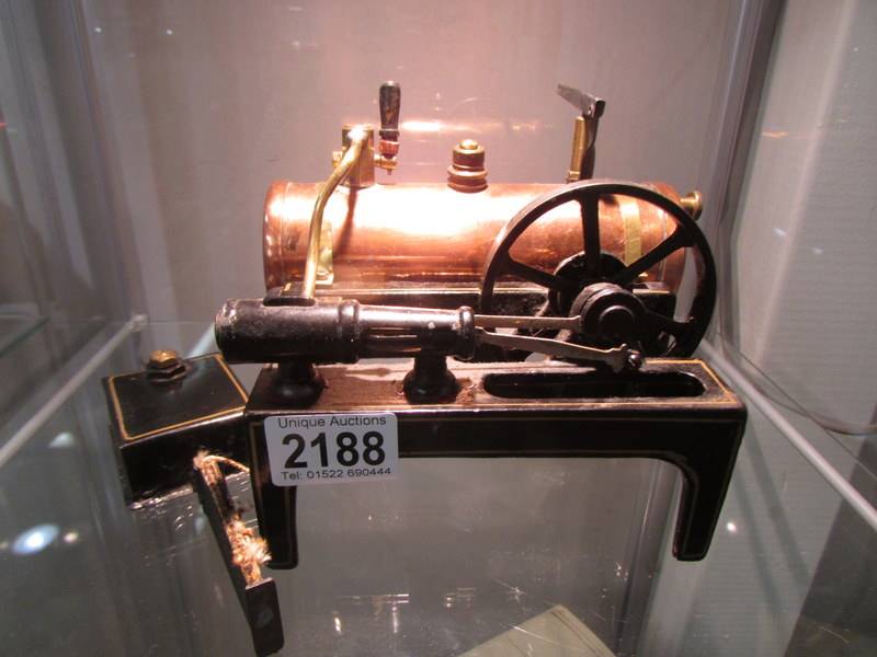 A Vintage Weedon model stationery steam engine.