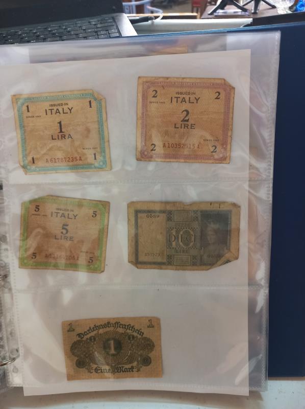 An album of approximately 86 world bank notes. - Image 10 of 26