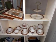 A good part tea set Majestic Royal Grafton, approximately 20 pieces