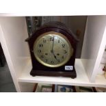 An early 20th century mantle clock in working order