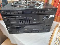 An Akai cassette turner record deck. (No speakers) COLLECT ONLY
