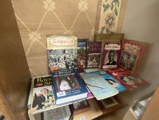 A collection of vintage/dated books about The Royal Family