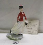 A Royal Worcester limited edition figurine, 'Emily', 159/500.