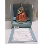 A boxed Royal Worcester figurine, 'Elaine' 540/750.