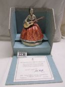 A boxed Royal Worcester figurine, 'Elaine' 540/750.