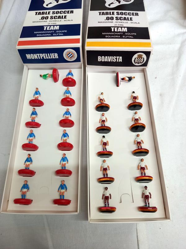 10 boxes table soccer (Subbuteo) teams including New Zealand, Ajax, Peru - Image 3 of 6