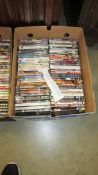 Box of DVDs – Over 60 almost brand new – DVDs of classic US and British TV and film comedies,