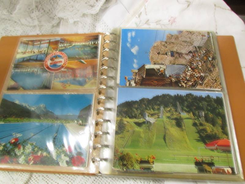 A quantity of stamps and postcards in albums. - Image 14 of 22