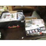Over 240 mint definitive Presentation pack stamps plus other stamps