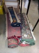 A quantity of rugs