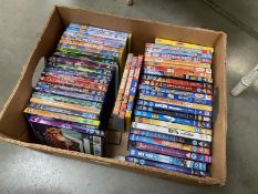 A good selection of children's DVDs including Disney, Disney O Rings, Bob the Builder, Thomas the Ta