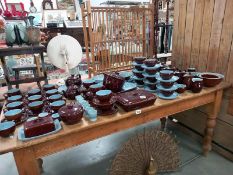 A large selection of Denby kitchen ware (approximately 130 pieces)