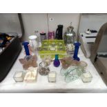 A quantity of miscellaneous including candle holders etc