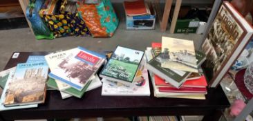 A collection of books about Lincoln and Lincolnshire