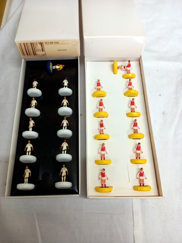 12 boxed table soccer (Subbuteo) teams including special paintings including Peru 92 Dynamo - Image 6 of 7