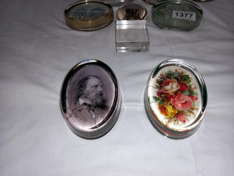 A collection of 10 paperweights - Image 2 of 8