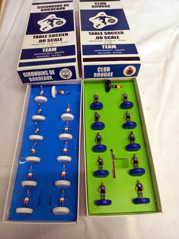 8 boxed table soccer (Subbuteo) teams including Club Brugge, Porto, El Salvador - Image 3 of 5