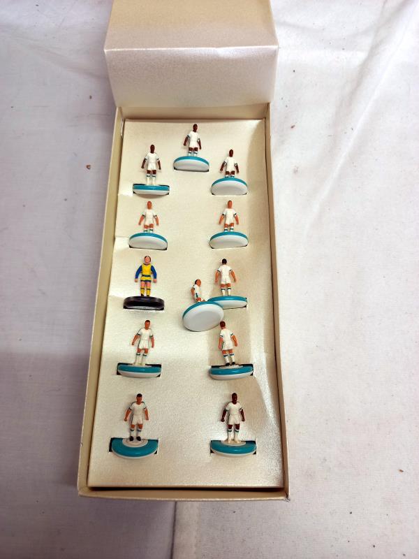 12 boxed table soccer (Subbuteo) teams including special paintings including Peru 92 Dynamo - Image 7 of 7