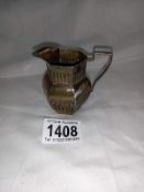 A silver Hallmarked small jug