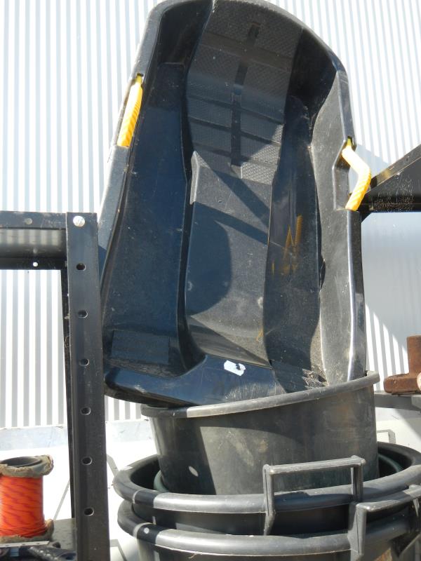 A quantity of plastic bins and a snow sledge - Image 2 of 3