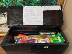 A box containing new tools