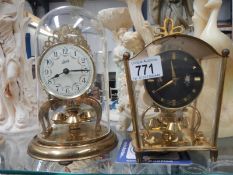 1 Anniversary mantle clock & 1 other
