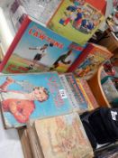 A selection of old children's books