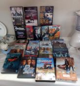 A quantity of DVD's including Westworld, Life on Mars & American Dragons etc.