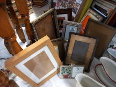 A quantity of new picture frames etc.